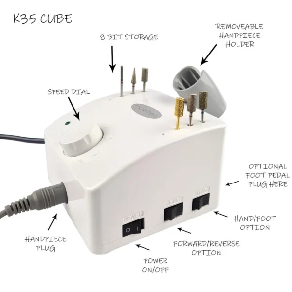 Marathon K35 Cube Laboratory Micromotor - Image 4