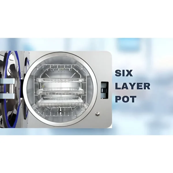 Runyes Touch Screen Autoclave Class B (FENG 23 ltr) with Water Distiller - Image 4