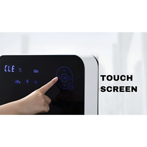 Runyes Touch Screen Autoclave Class B (FENG 23 ltr) with Water Distiller - Image 3
